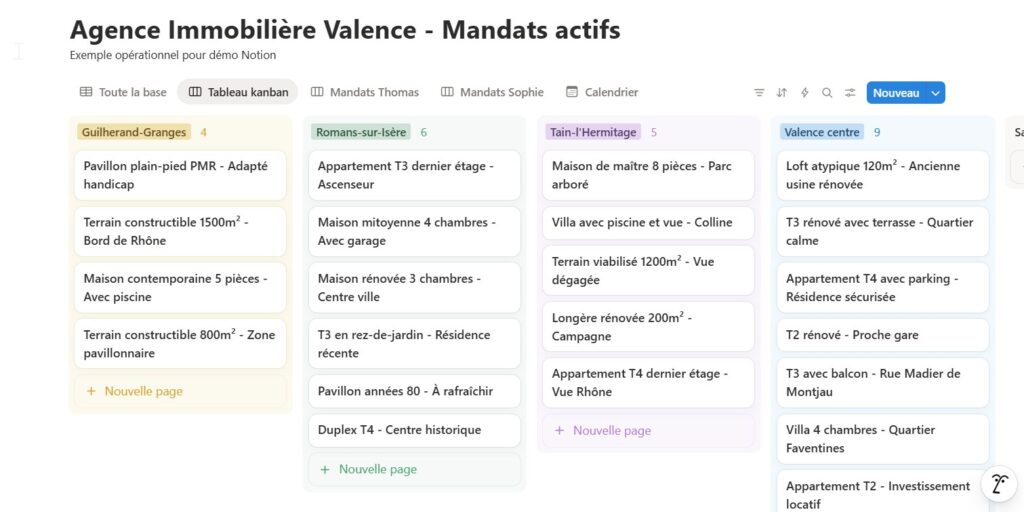 Vue Kanban Notion