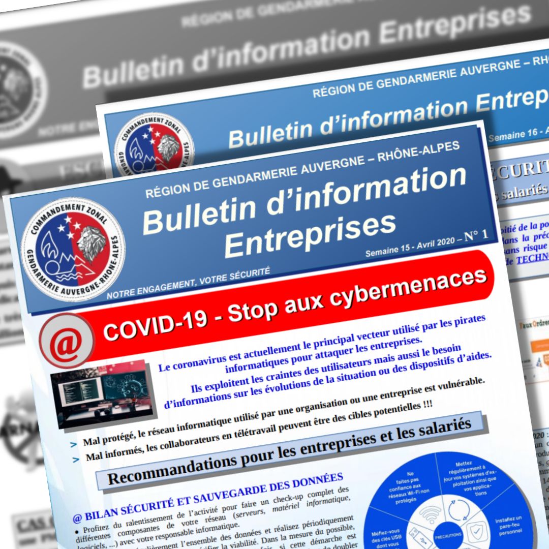 Bulletin d'information Entreprises