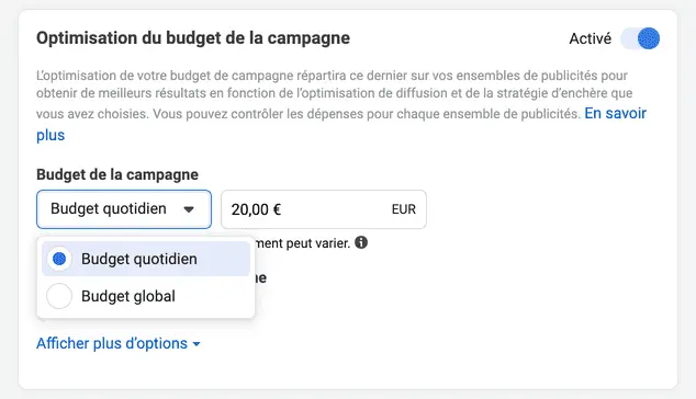 budget-quotidien-global-facebook-ads