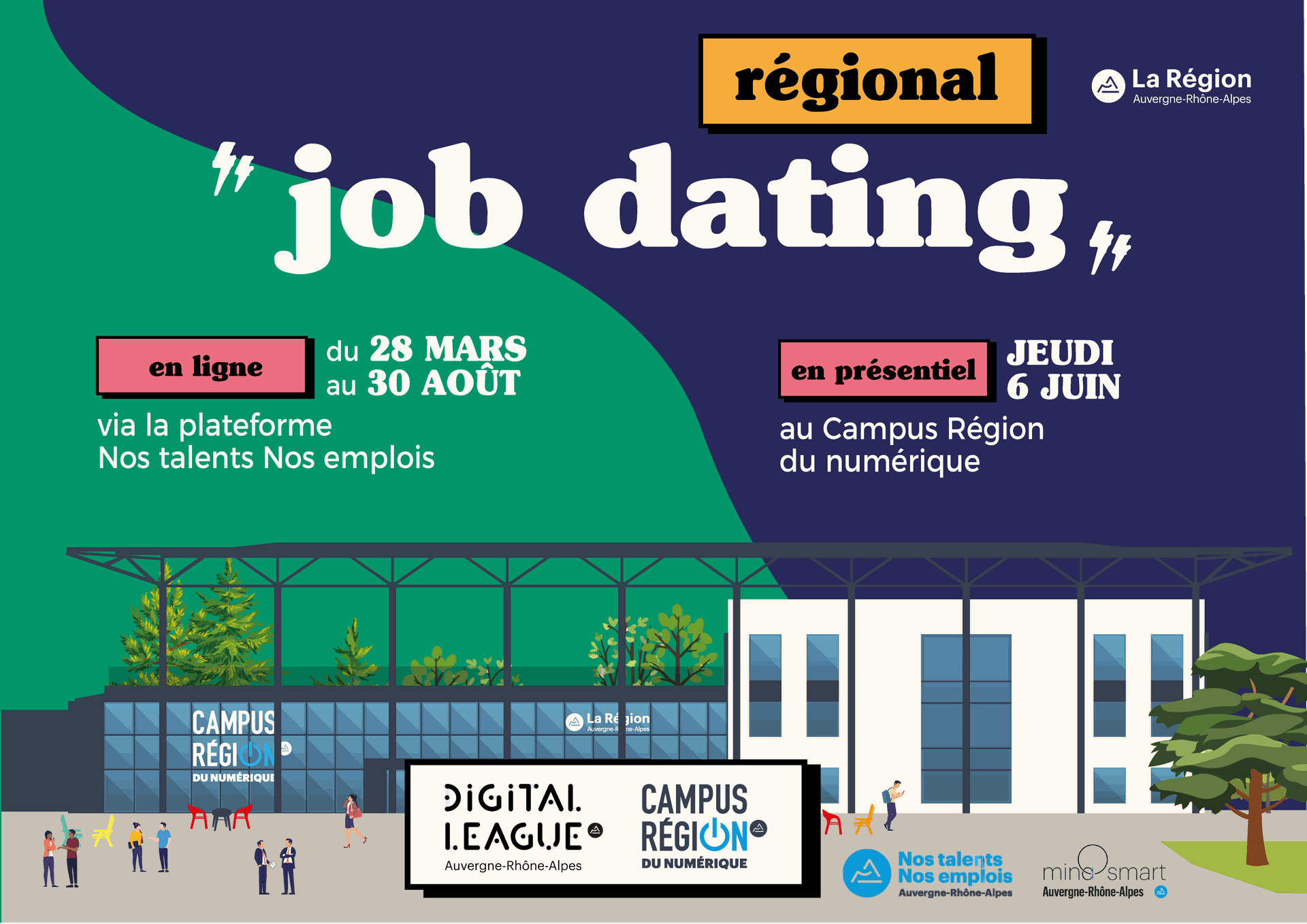 Vignette Job dating régional 2024