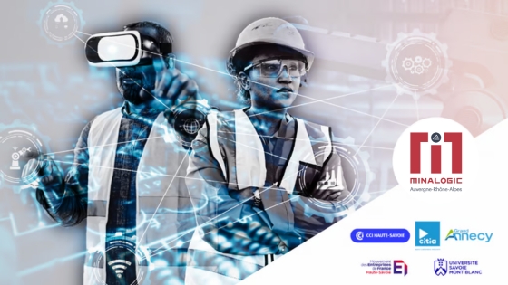 visuel évènement minalogic Annecy janvier 2025