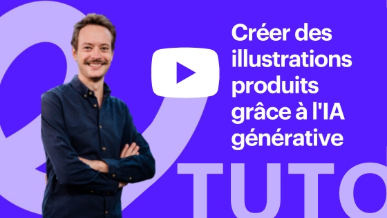 video tuto Packshot IA Generative Atouts numériques